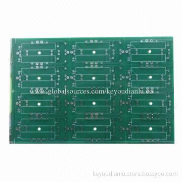 Double-sided PCB from China Supplier with 1oz Finish Copper Thickness